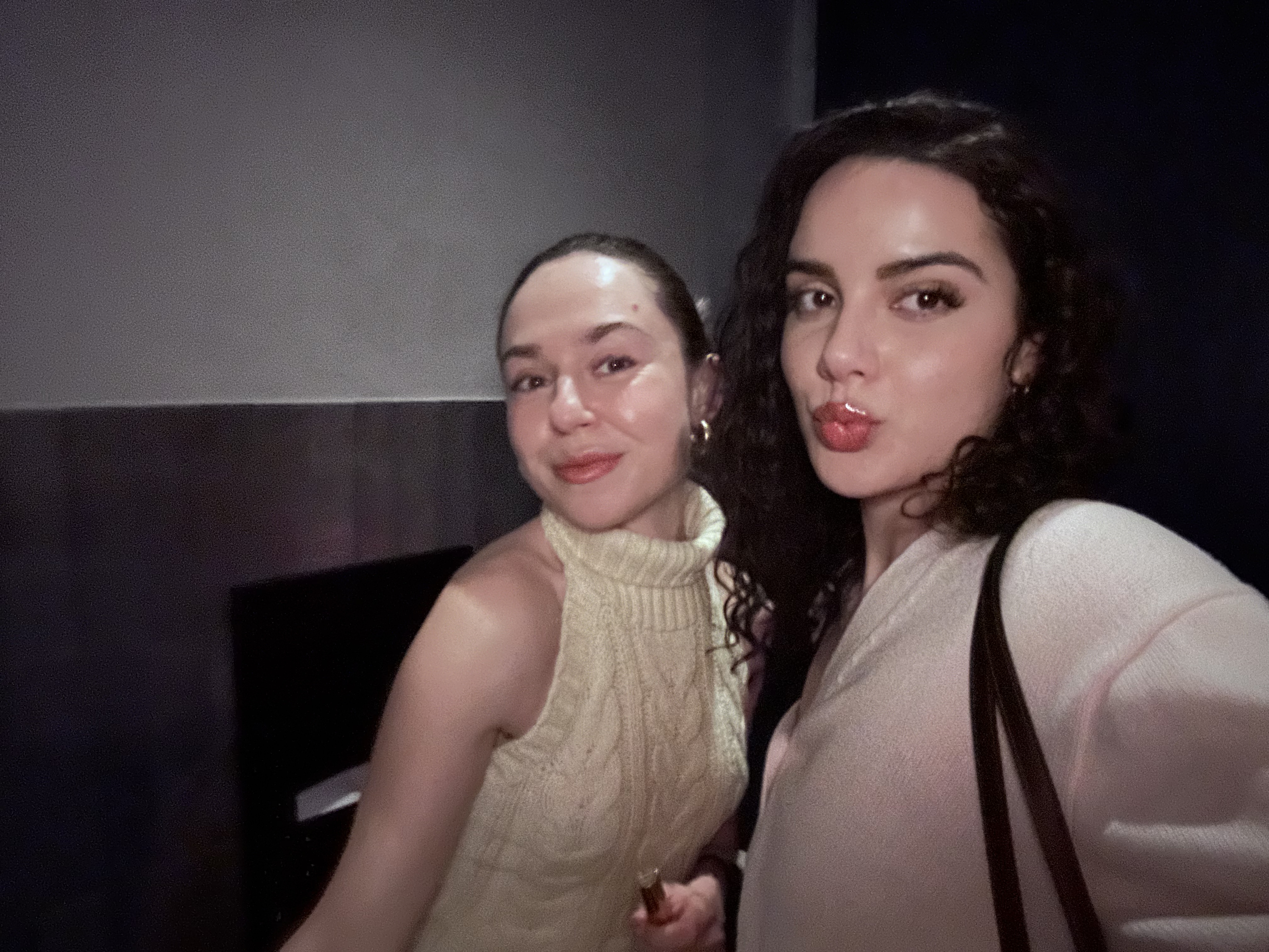Friends enjoying a night out together