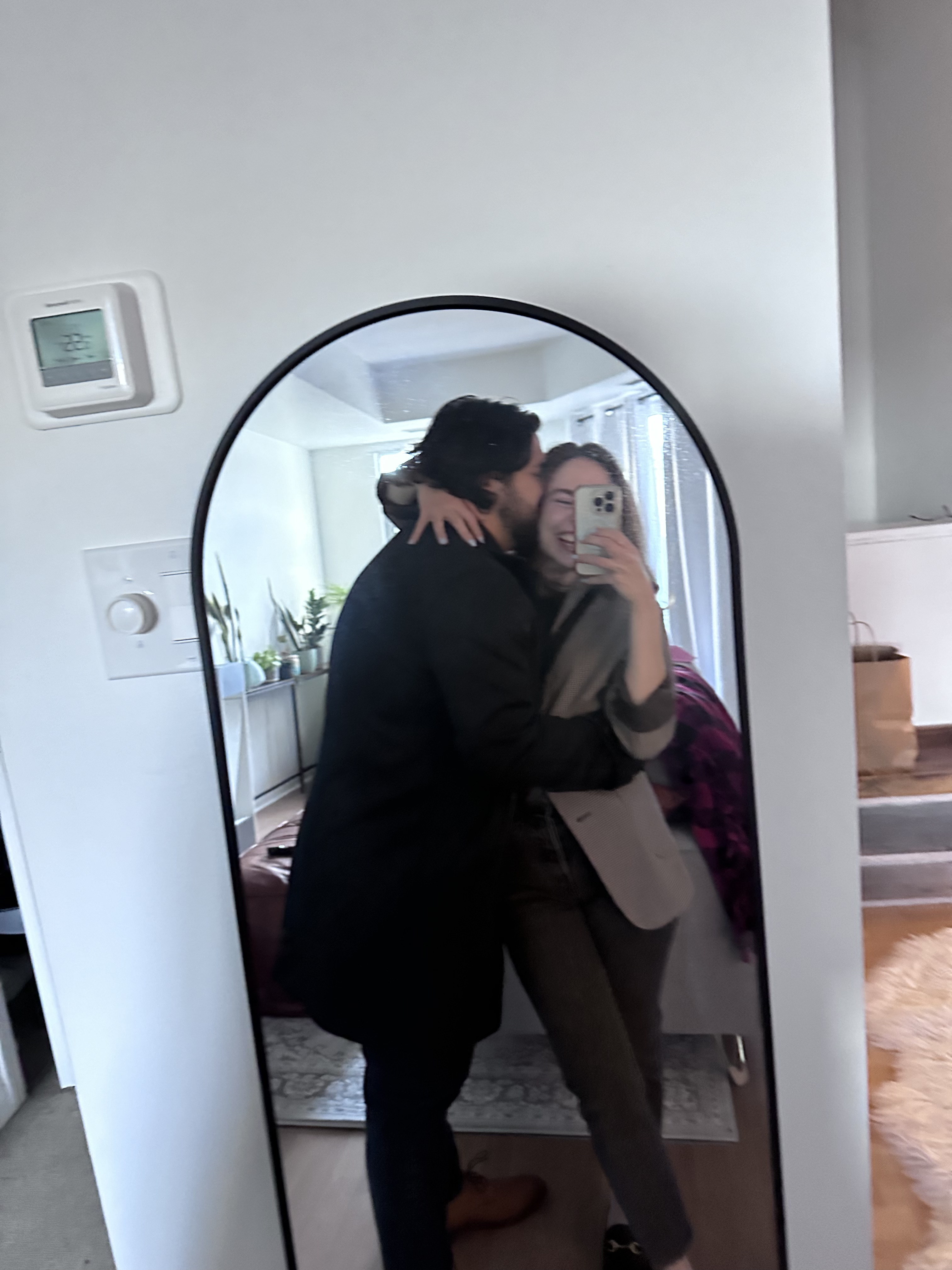 Nicole and David shortly after they met
