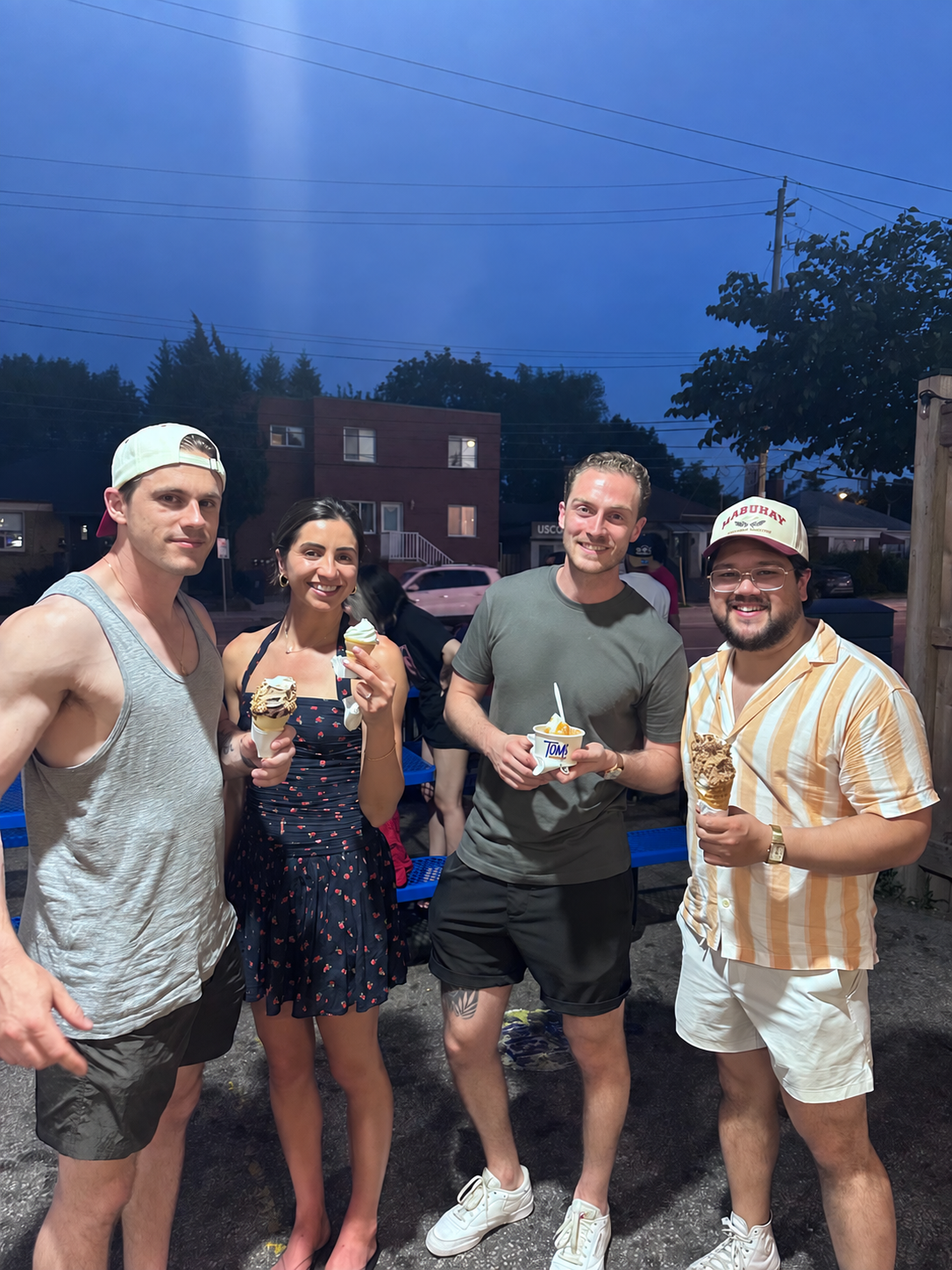 Late-night ice cream run